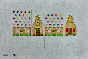 Skittles & Lime Slices, 3D Gingerbread House (Trunk Show)