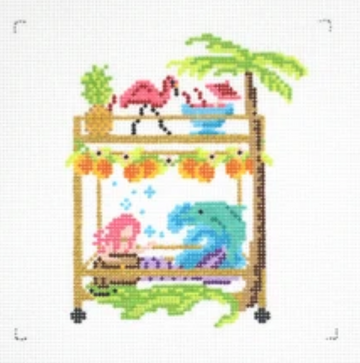 Resort Bar Cart
