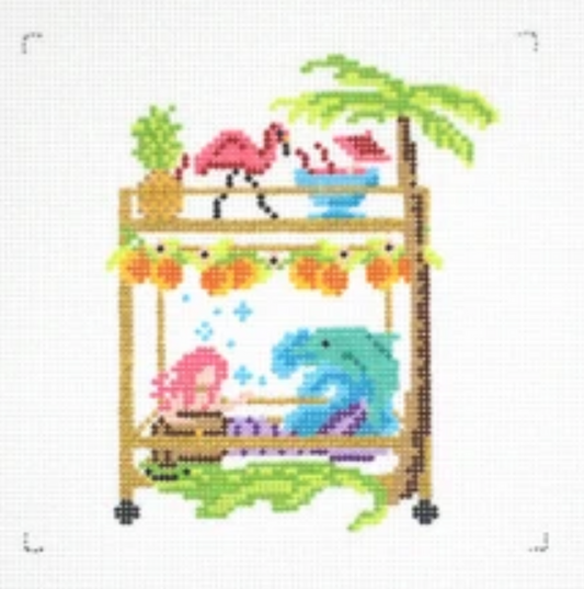 Resort Bar Cart