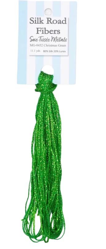 Soie Tissée Metals MG0452 Christmas Green