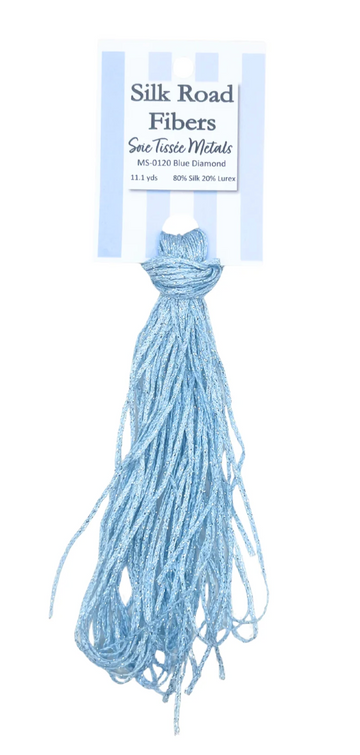 Soie Tissée Metals MS0120 Blue Diamond