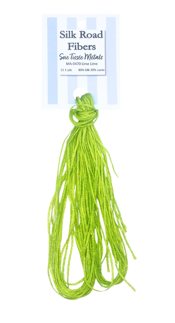 Soie Tissée Metals MA0470 Lime-Lime