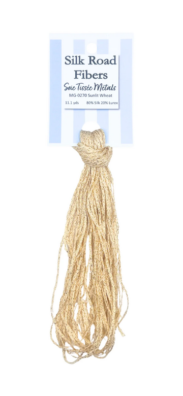 Soie Tissée Metals MG0270 Sunlit Wheat
