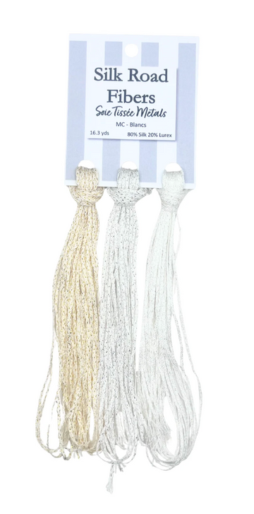 Soie Tissée Metals MC8100 Blancs