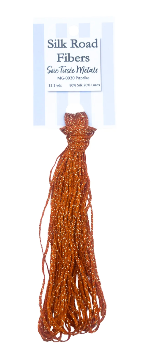 Soie Tissée Metals MG0930 Paprika