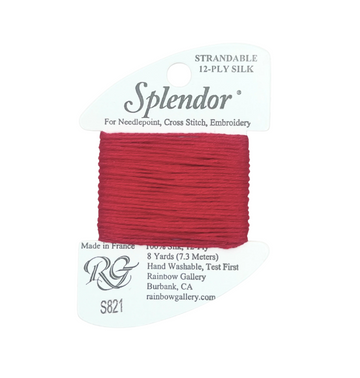 S821 Medium Red