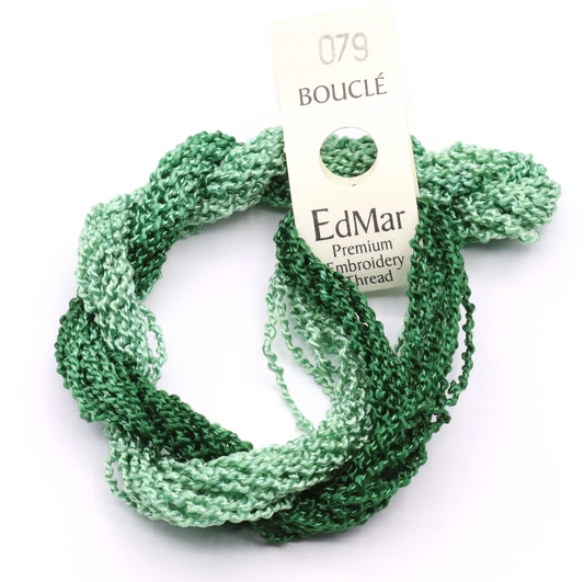 Bouclè 79 Dark to Whisper Moss Green