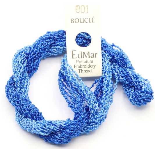 Bouclé 001 Medium to Light Blue