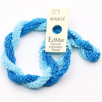 Bouclé 071 Dark to Light Turquoise