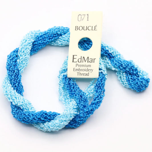 Bouclé 071 Dark to Light Turquoise