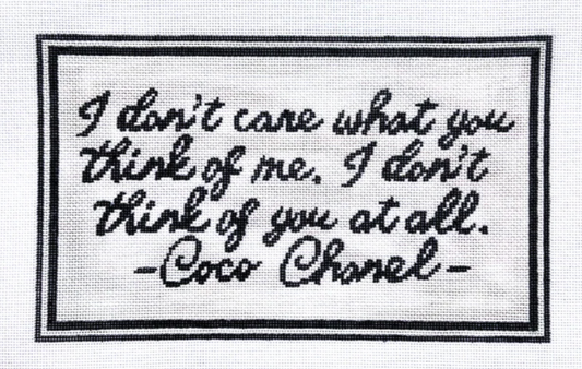 I Don't Care What You Think Of Me Large