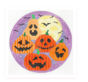 Five Pumpkins Round