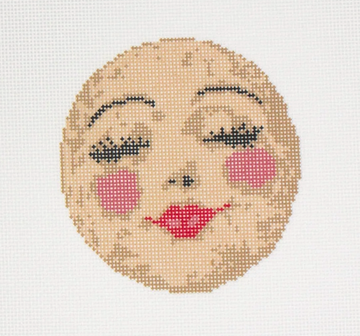 Smiling Moon Face