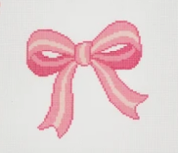 Pink Bow Navy Noo