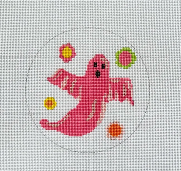 Pink Groovy Ghost