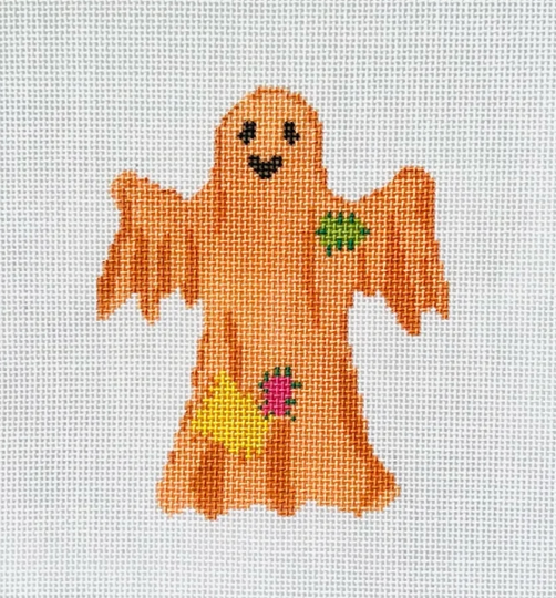 Orange Groovy Ghost