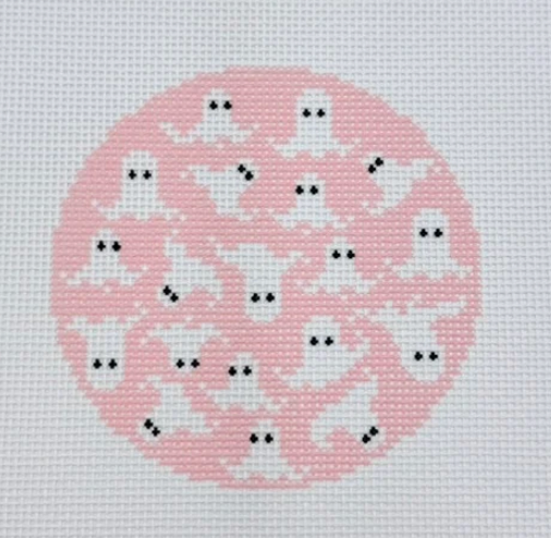 Ghosts on Pink Round