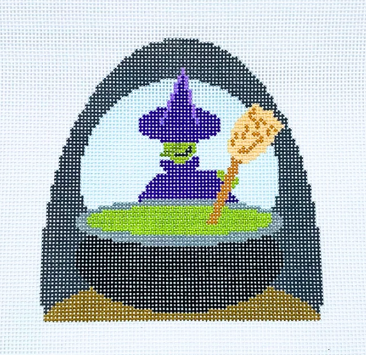 Witch with Cauldron Dome