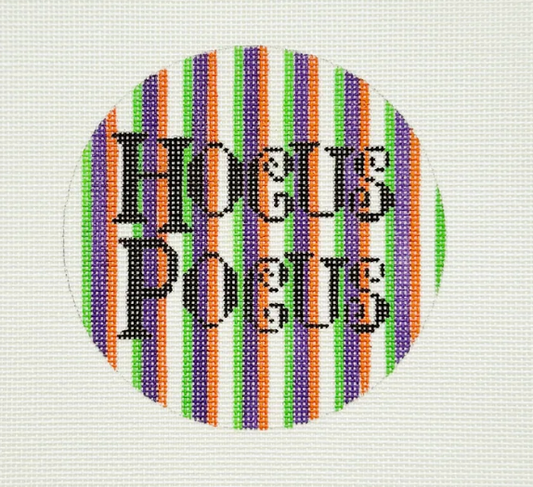 Hocus Pocus Striped Round