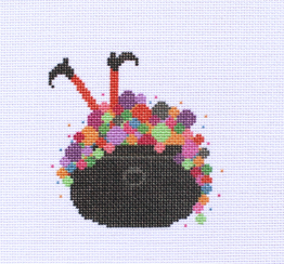 Colorful Cauldron Round