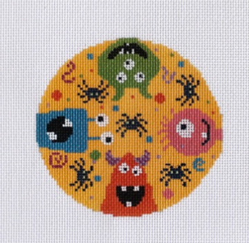Colorful Monsters Round