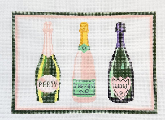 Champagne Trio Tray/Pillow