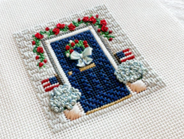 Summer Door with Stitch Guide