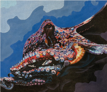 Large Marine Life Painting