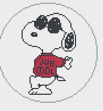 PEANUTS Snoopy is Joe Cool Round