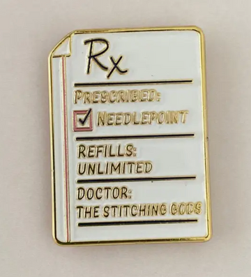 Needlepoint Prescription Pad Needleminder