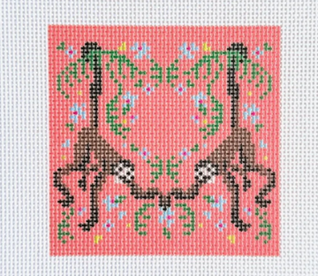 Tropical Spider Monkey Square Printed