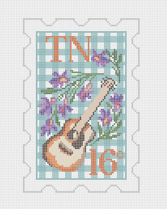 Tennessee Stamp with Guitar (IK)