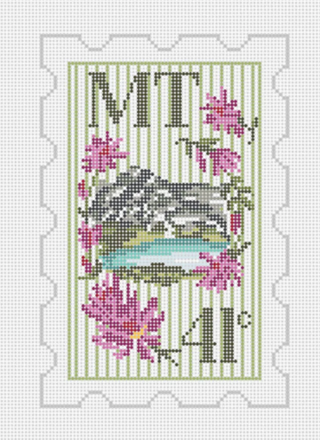 Montana State Stamp