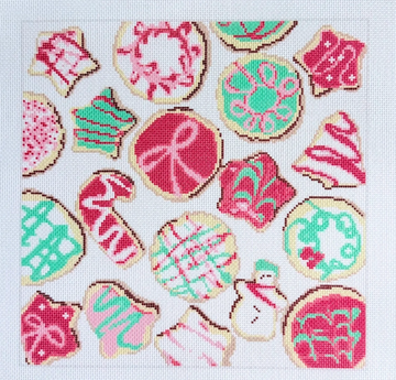 Christmas Cookie Tray Pillow
