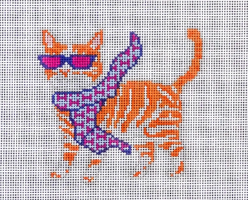 Bougie Orange Tabby Cat