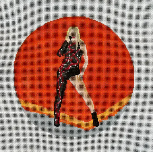 Taylor in Black with Snakes