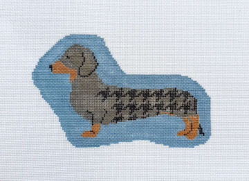 Houndstooth Dachshund