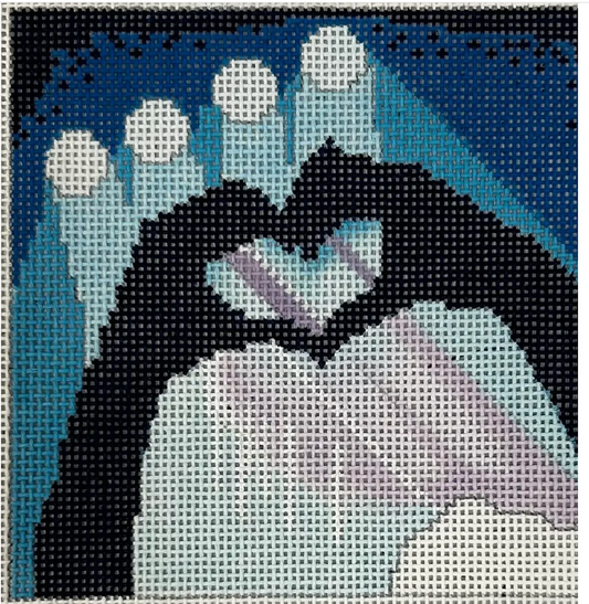 Heart Hands at the Show