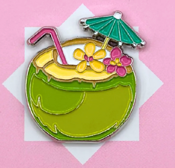 Green Coconut Drink Needleminder