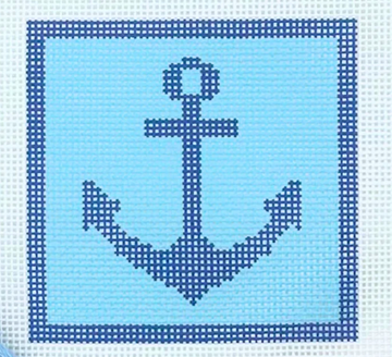 Anchor Blue Square