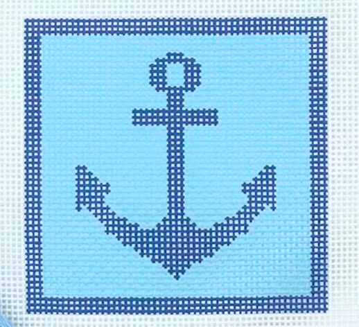 Anchor Blue Square