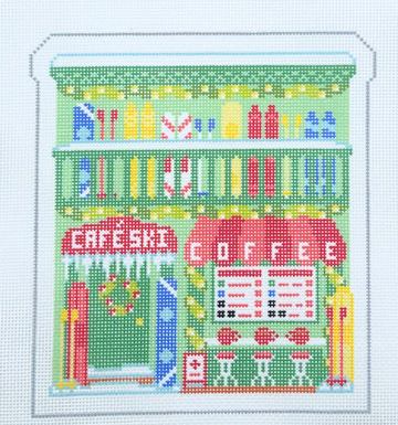Ski Coffee Shop Christmas Village (LL)