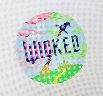 Wicked Round Ornament (Jennifer Hall)