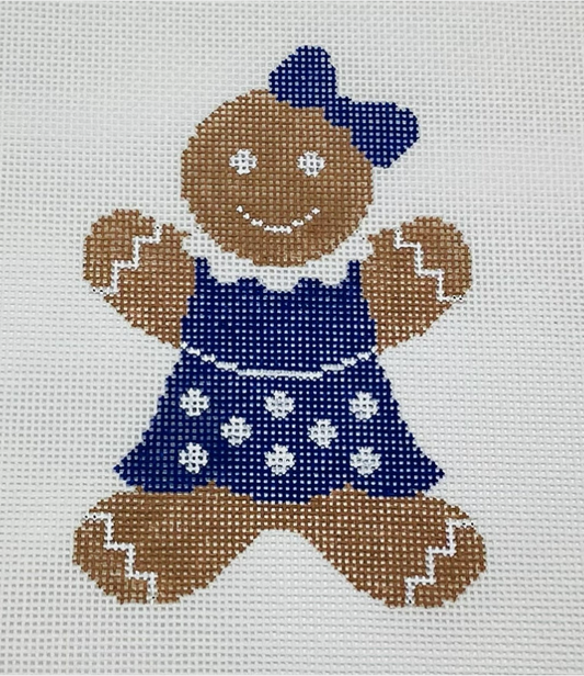 Gingerbread Girl Navy