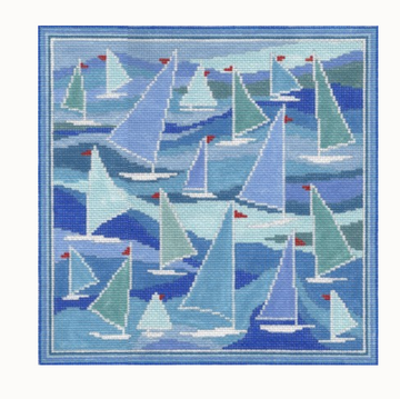 Sailboats Pillow