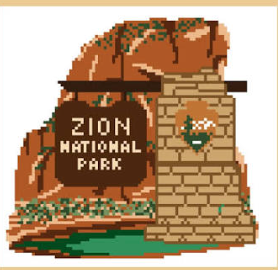 Zion National Park Sign