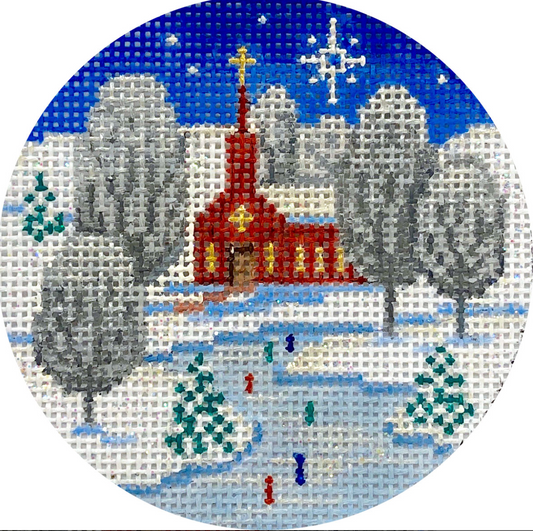 Christmas Church Scene (AP)