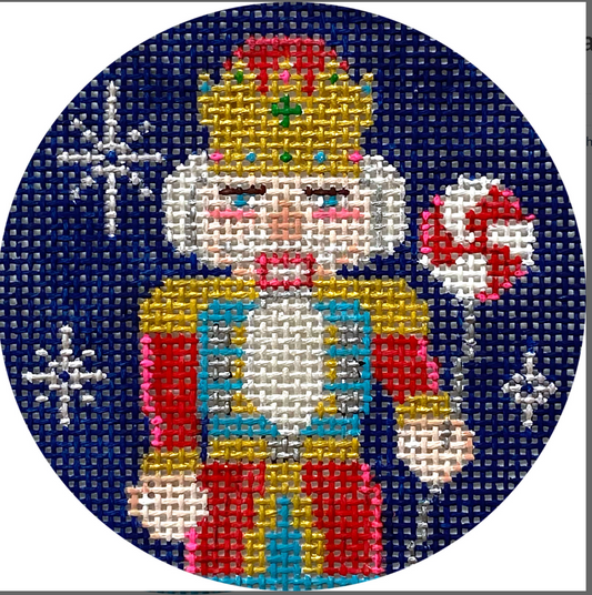 Nutcracker Closeup on Navy