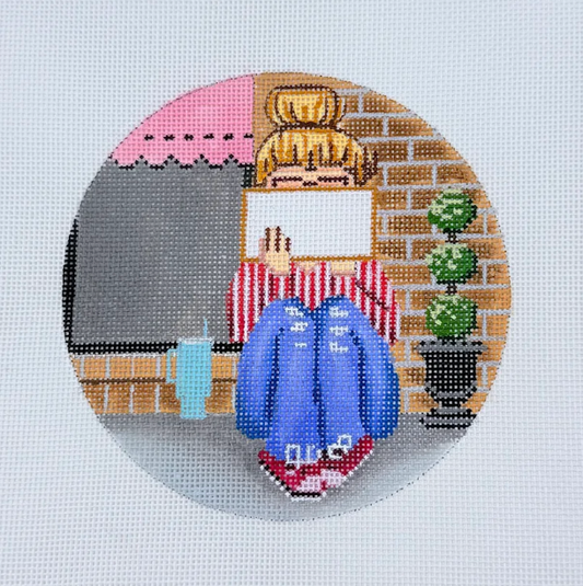 Stitching Girl LNS Round