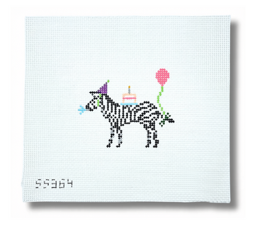 Party Animal Zebra Stitch Style